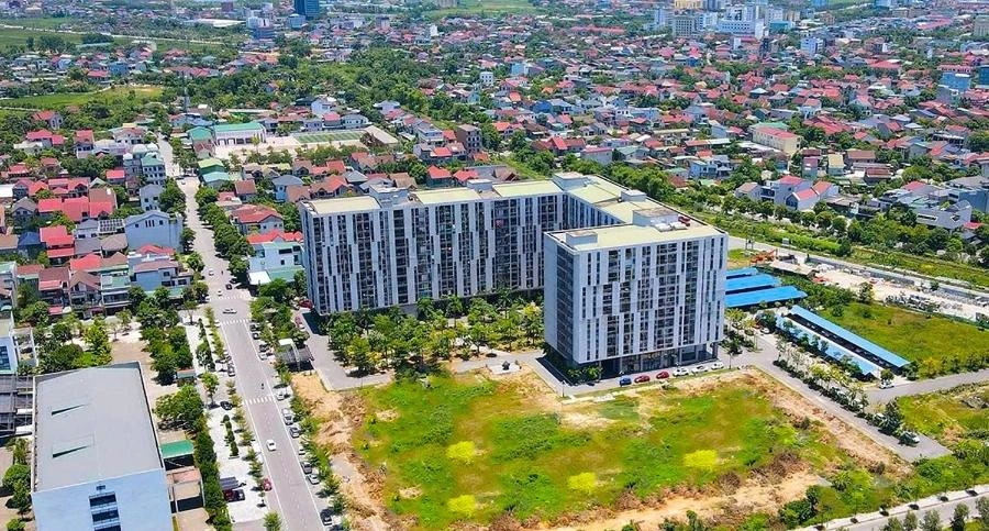 Dự án thí điểm nhà ở xã hội giai đoạn I tại phường Thành Sen. Ảnh: Internet