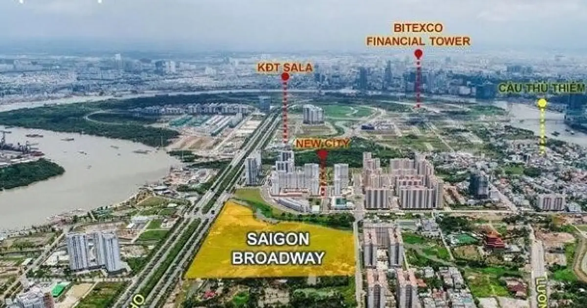Sơn Kim Land thâu tóm Saigon Broadway, trở lại đường đua đất vàng Thủ Thiêm - 60s Hôm nay