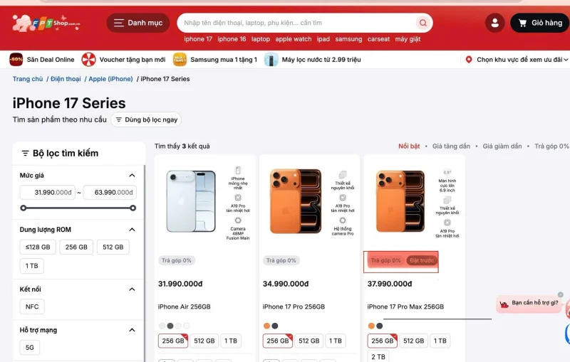 iPhone 17 Pro Max khan hiếm, người dùng Việt chờ hàng dài 3 iphone 17