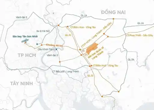 Hơn 50 km đường sắt nối sân bay Tân Sơn Nhất – Long Thành, mở trục giao thông mới 3 Sân bay - 60s Hôm Nay