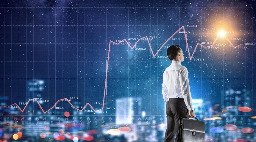 Bluechip tạo áp lực, cổ phiếu vừa và nhỏ dậy sóng trong phiên 30/10 2 Thị trường chứng khoán VN-Index - 60s Hôm Nay