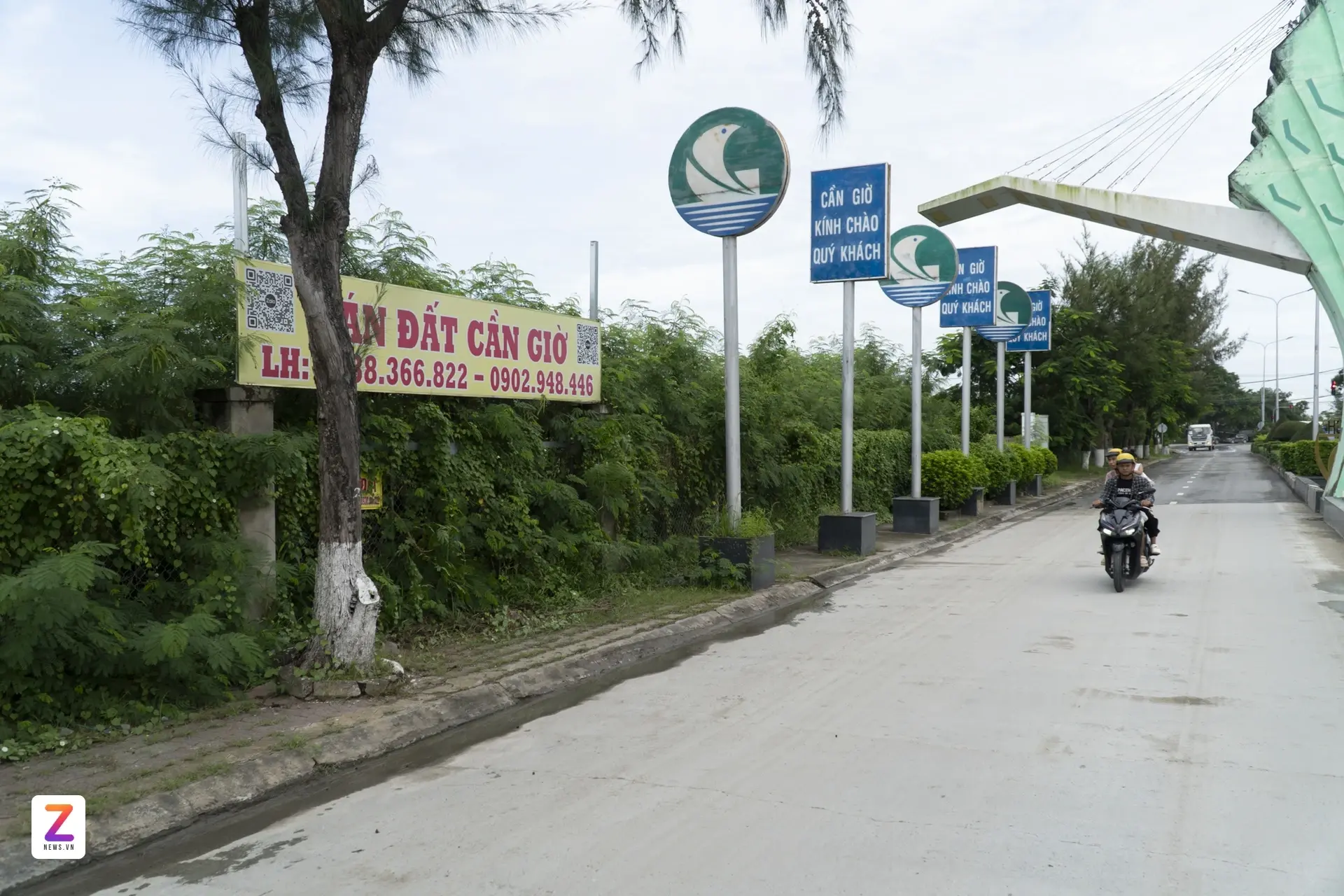 Giá đất ở Cần Giờ tăng, nhiều người muốn mua, nhưng chủ đất lại không muốn bán vì sợ "hớ". Ảnh: Quỳnh Danh