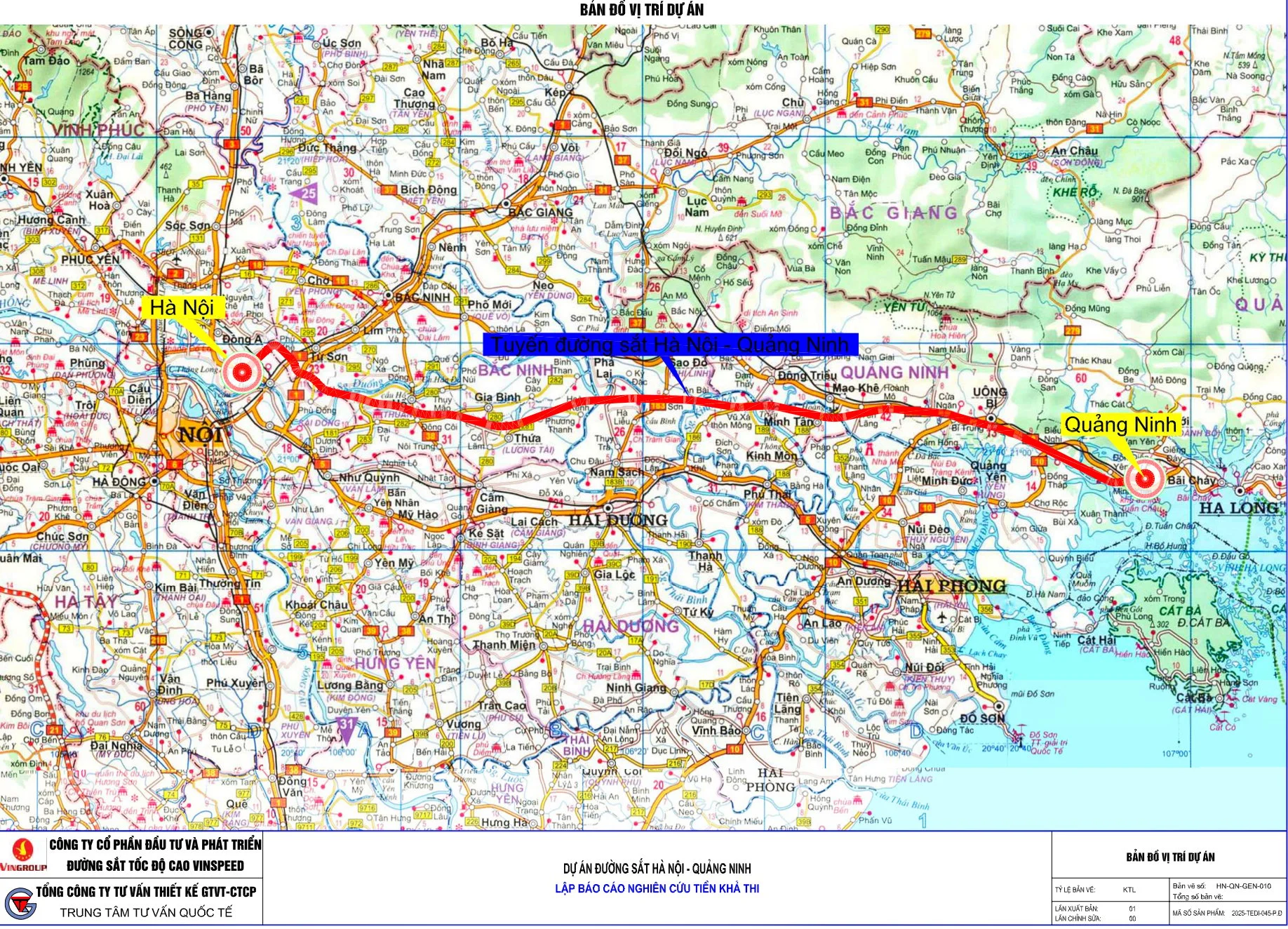 Đường sắt Hà Nội - Quảng Ninh hơn 5,5 tỷ USD sẵn sàng triển khai 4 Đường sắt Hà Nội - Quảng Ninh hơn 5,5 tỷ USD sẵn sàng triển khai