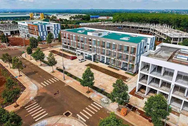 Giai đoạn 2026–2030, Đắk Lắk xây hơn 10.400 căn nhà ở xã hội 3 Một dự án nhà ở xã hội đang trong quá trình hoàn thiện ở tỉnh Đắk Lắk. Ảnh: Long Du