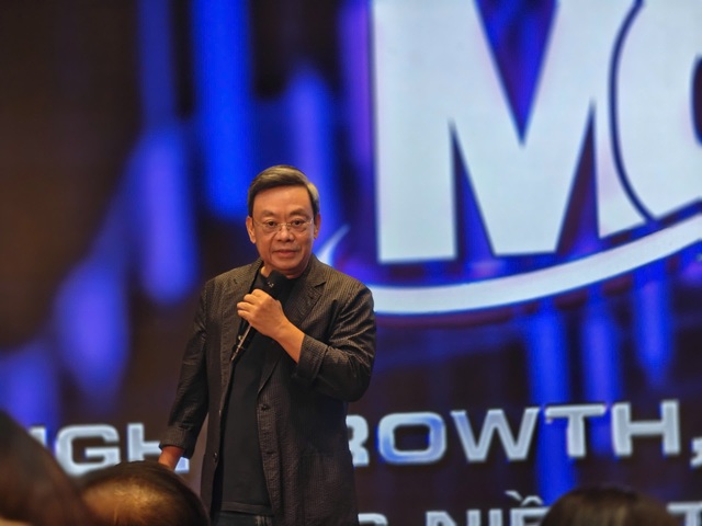 Ông Nguyễn Đăng Quang - Chủ tịch HĐQT Masan Group xuất hiện tại Roadshow MCH chiều 04/12