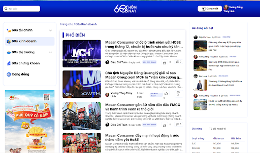 60s Hôm Nay chọn cách tóm lược ngắn gọn và đầy đủ để giúp người đọc theo kịp thị trường nhanh biến động